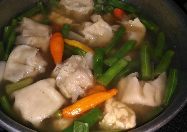 Siomay buncis tempe menu diet