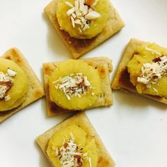 A picture of Bake Puranpoli bites..!!!.