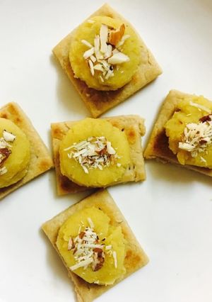A picture of Bake Puranpoli bites..!!!.