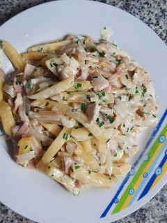 Una foto de Papas champi