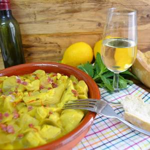 Alcachofas al Montilla (Crock Pot)