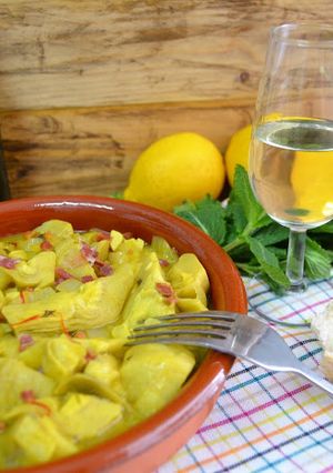 A picture of Artichokes Montilla-Style (Crock Pot).