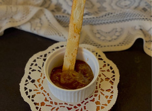 A picture of Spicy Banana Sorbet.