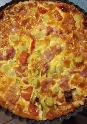 Sonkás Quiche Lorraine recept fotója