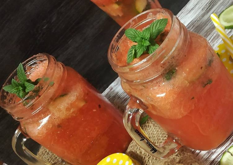 Easiest Way to Make Perfect Watermelon lemonade