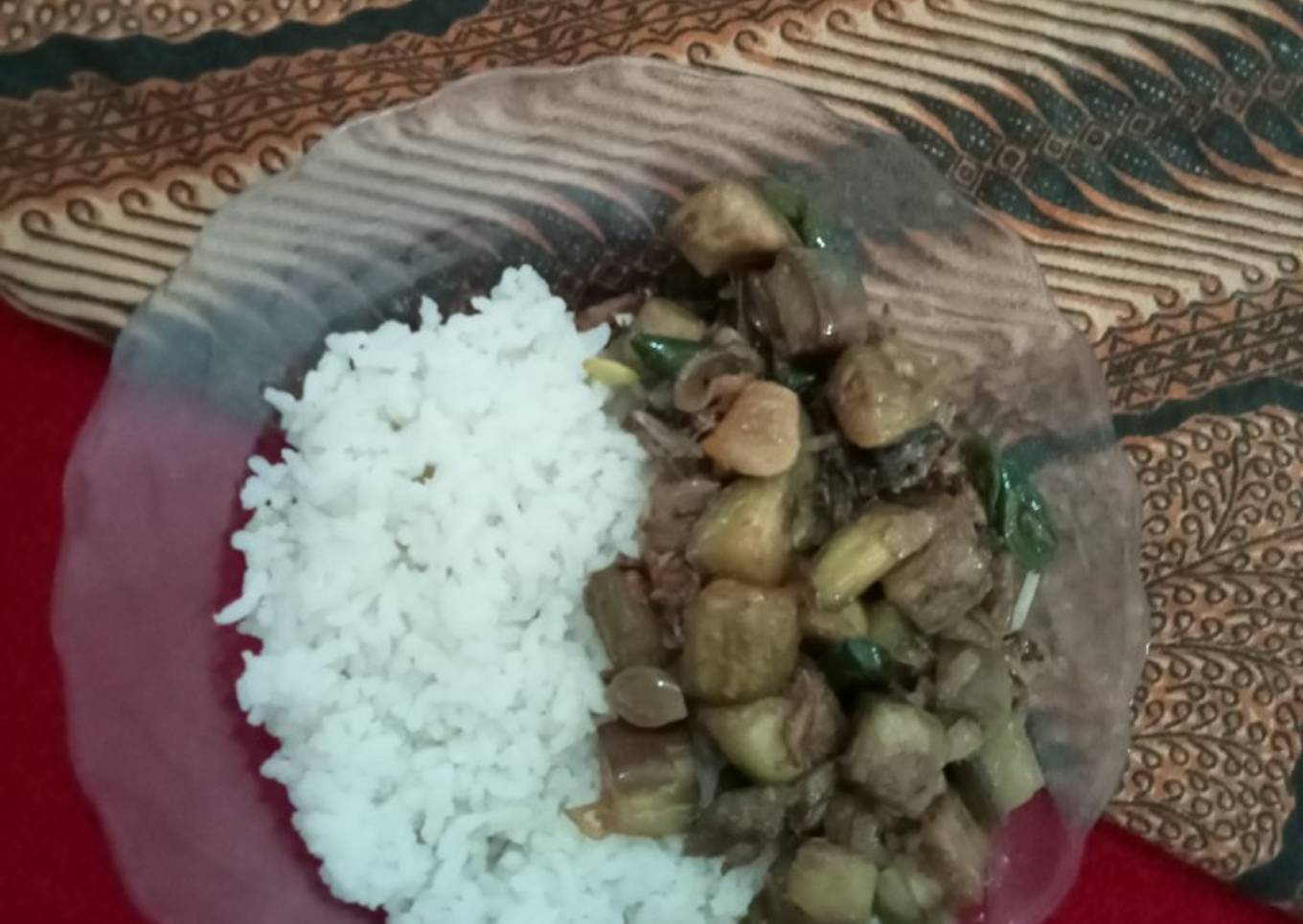 Oseng Terong Klothok
