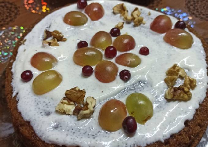 Морковный тортик в мультиварке