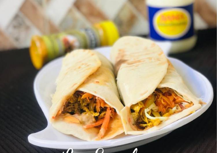 Recipe of Super Quick Homemade Chicken shawarma