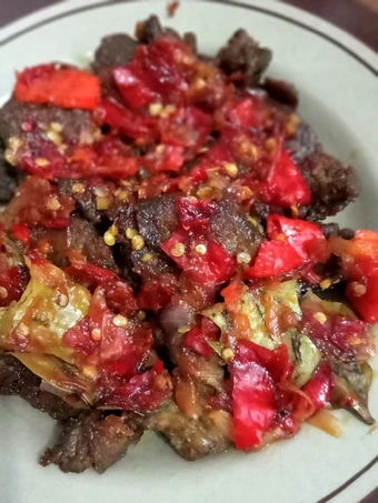Cara Gampang Menyiapkan Resep Balado daging sapi simpel yang Lezat Sekali
