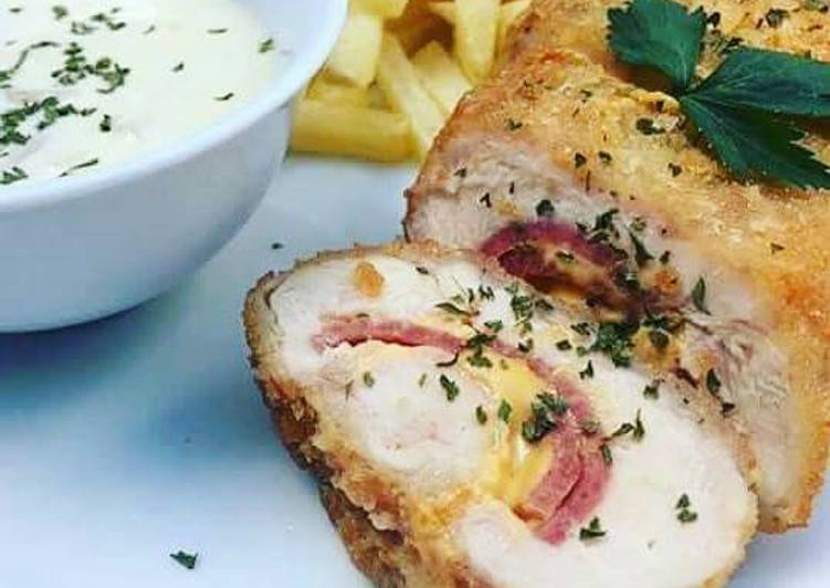 Resep Chicken gordon blue, Enak Banget