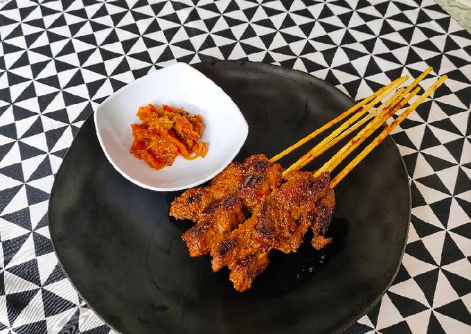 Cara Buat Sate Daging Praktis