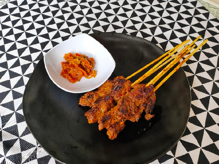 Cara Gampang Membuat Sate Daging, Bisa Manjain Lidah