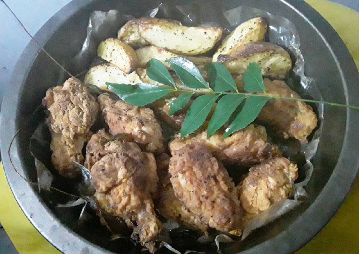Ayam krispi garam masala