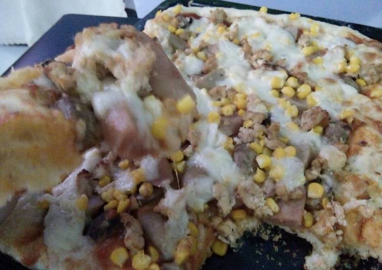Pizza Panggang oven, anti gagal