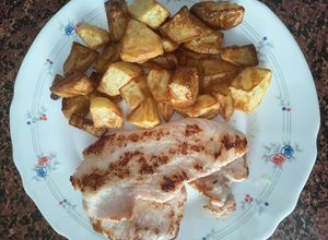 Foto principal de Patatas Fritas en cubos en Freidora de aire