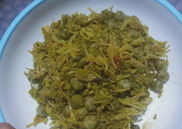 Tumisan bunya pepaya + cepokak