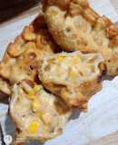 Empanadas de choclo y salsa blanca