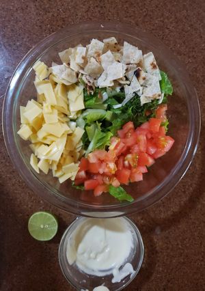 Una foto de Ensalada Tex Mex