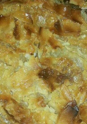 A picture of Om Ali Bread Pudding.
