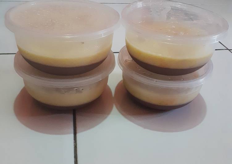 Pudding coklat mangga Fatmah Bahalwan