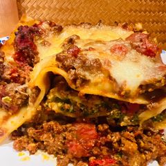A picture of Spinach Lasagna.