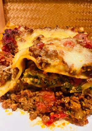 A picture of Spinach Lasagna.
