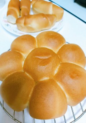 奶酥麵包（氣炸鍋版） 的食譜成品照片