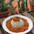 Colirroz en sofrito de atún