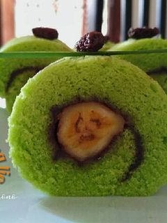 Foto resep Bolu Pisang Ijo