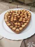 Crostata con crema alla liquirizia