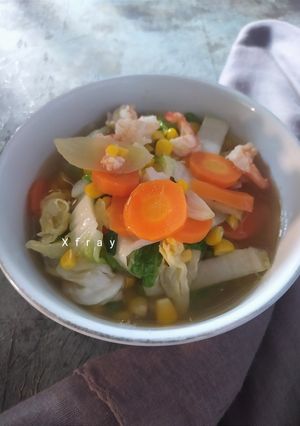 Foto resep Capcay irit komplit
