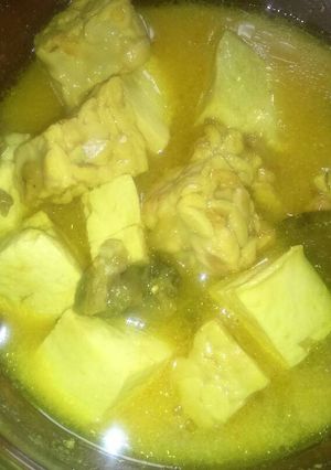 Foto resep Tahu Tempe kuah santan