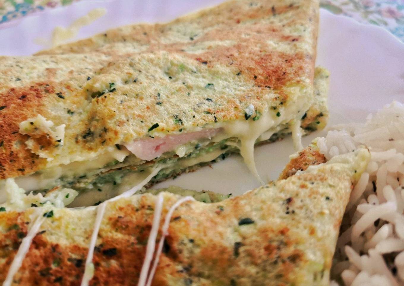 Crepes de calabacín 🥒🥞