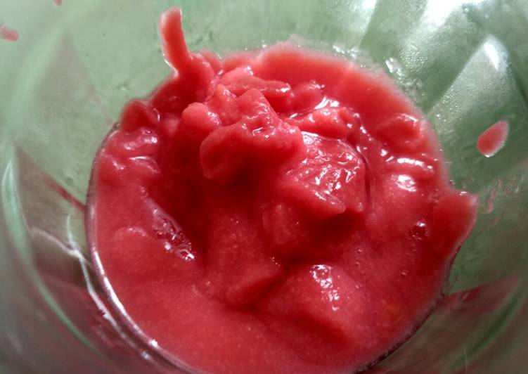 Mpasi 6m+ puree jambu biji