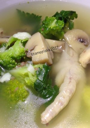 Foto resep Ginger Chicken Soup / sup ayam jahe
