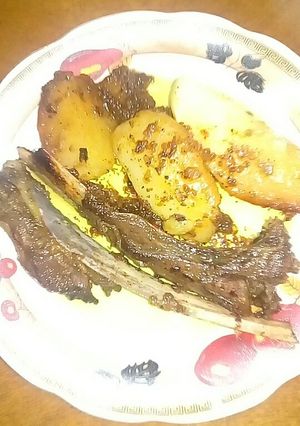 صورة لوصفة لحم (الأضلاع) 🍖 في الكوكوط