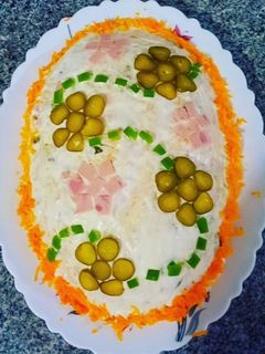 عکسی از دستور سالاد الویه (کالباس)