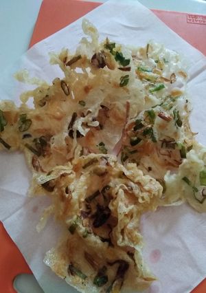 Foto resep Peyek udan rebon daun bawang