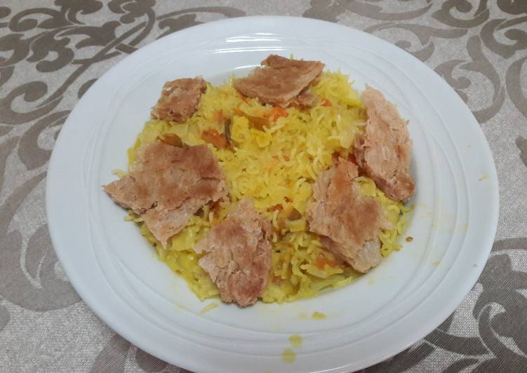 🇮🇳“Biryani de pollo hindú” vegano 🍗