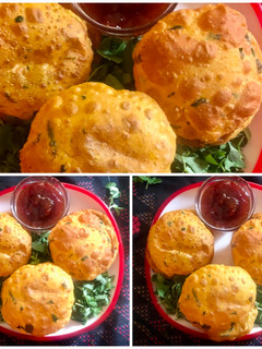 मेथी मसाला पुरी (methi masala puri recipe in marathi) रेसिपी चे मुख्य फोटो