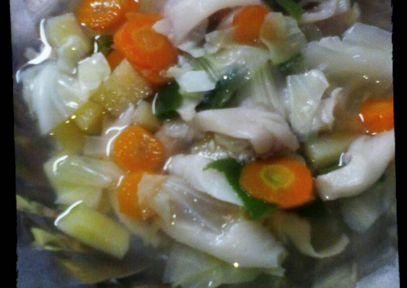 Sop sayur jamur