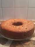 Budín ingles relleno con dulce de leche