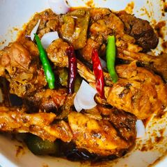 A picture of Kadai Chicken.