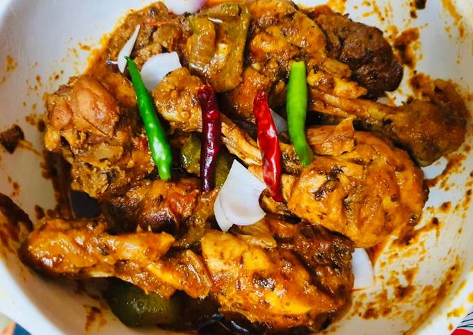 Karahi Chicken or Kadhai Chicken recipe Debjanir Rannaghar