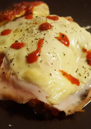 Una foto de Pollo a mi estilo y en 10 minutos