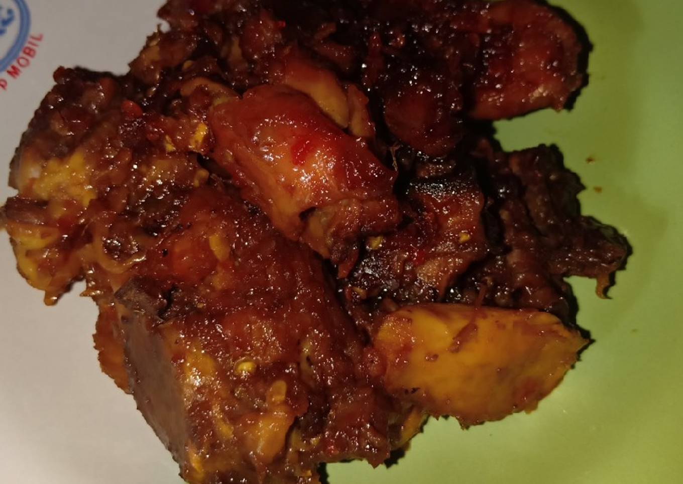Ayam rica rica pedas manis