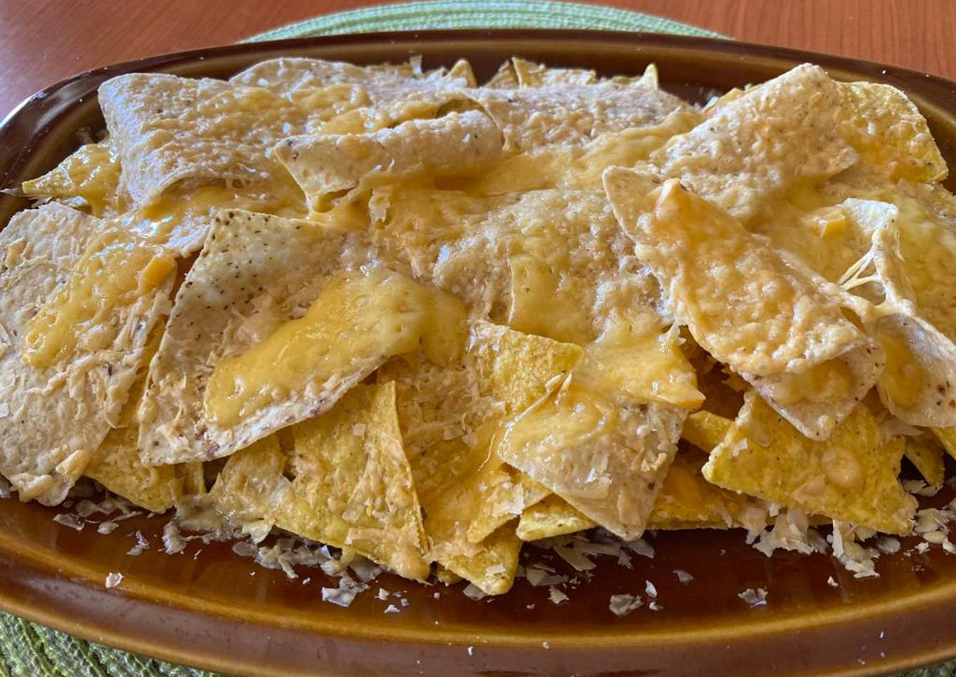 Nachos con queso al horno 🇲🇽🧀