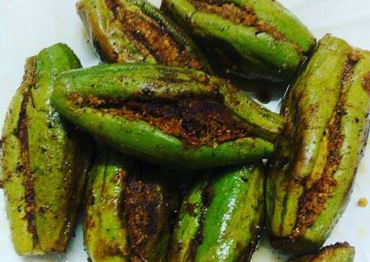 Recipe of Speedy Stuffed Pointed gourd/Bharwa Parwal