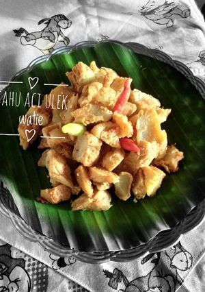 Foto resep Tahu aci geprek