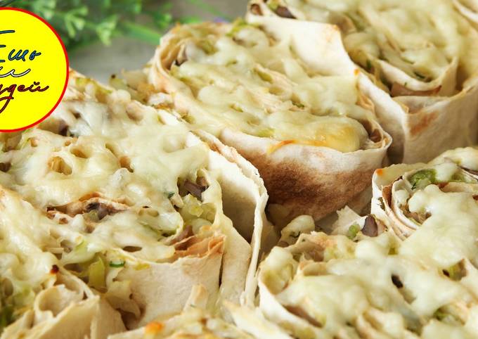 Бюджетная Закуска из Лаваша! Потрясающе Вкусная! Простой Рецепт!